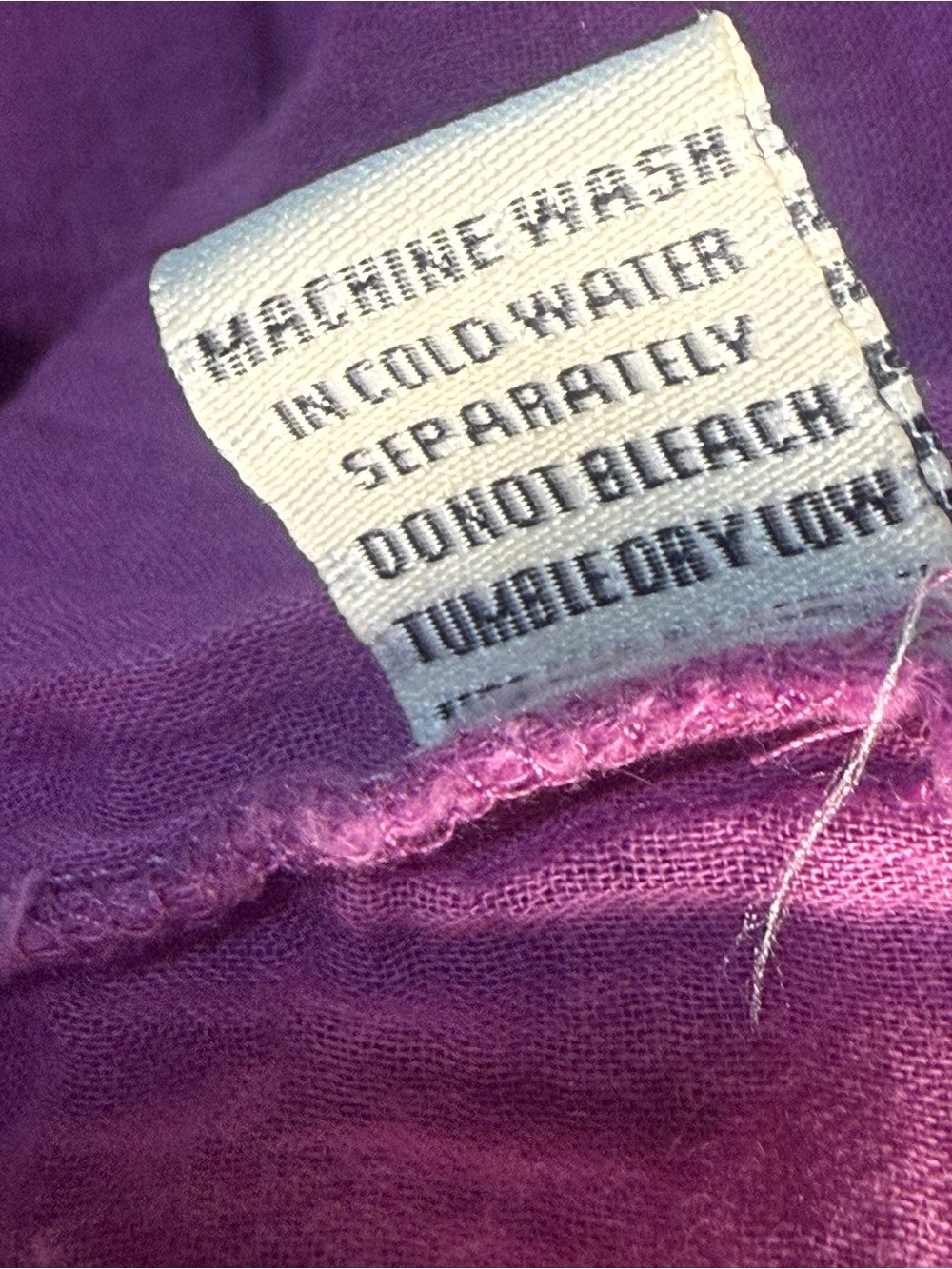 Sim & Sam Purple Linen Blend Smocked Puff Sleeve Midi Dress Small - Picture 9 of 9